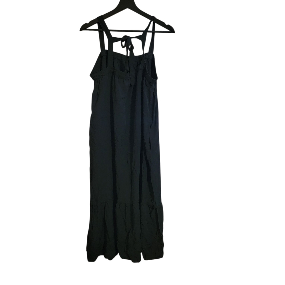 Old Navy Black Midi Swing Dress - Picture 8 of 11